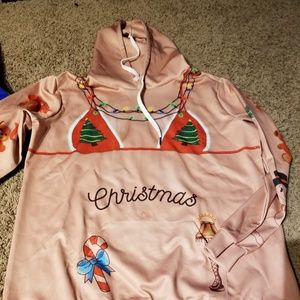 Xmas beach sweatshirt
